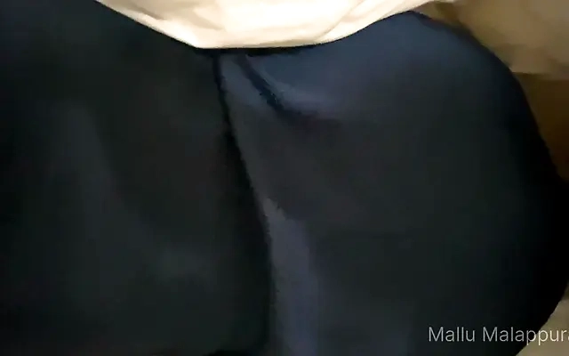 My slutty coworker sucked my cock at the office Christmas party - Cami Strella