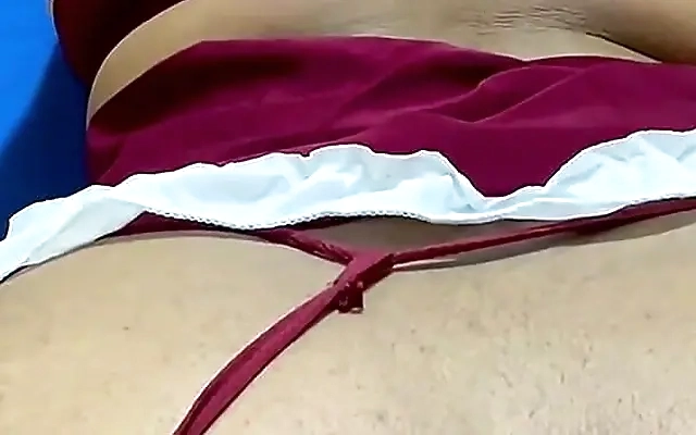 Desi slut gets deepthroat facefuck footlocked, interracial