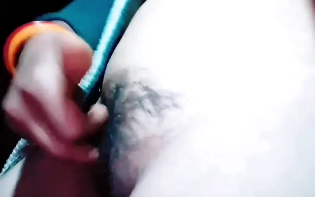 Amateur couple's romantic love making including wife's body shaking orgasm and sperm filled pussy