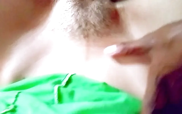 I prank my stepsister while she's workout and she wants to fuck me!