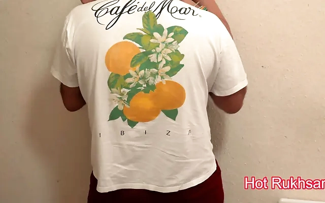 Perverted stepson fucks stepmom without condom without underwear