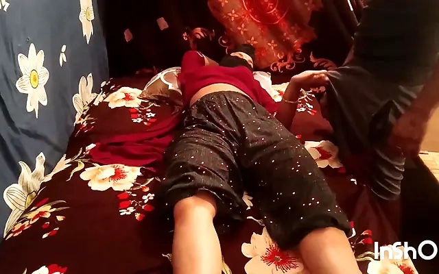 Horny indian housewife masterbating in front of camera and white juice of cum releasing from her vagina