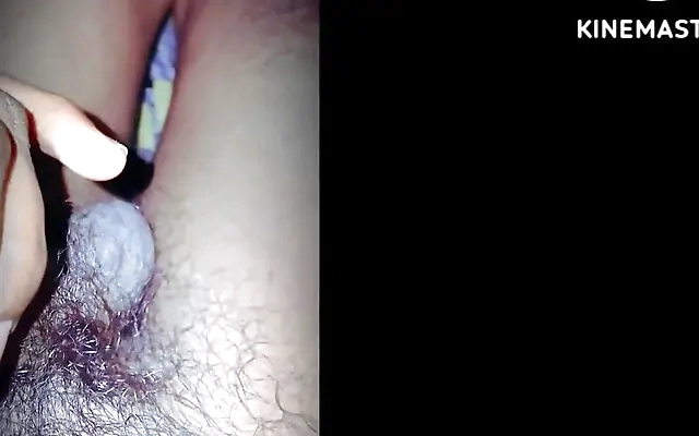My Girlfriend's Step Daughter Grinding and Rubbing her Virgin Hairy Pussy - ASMR