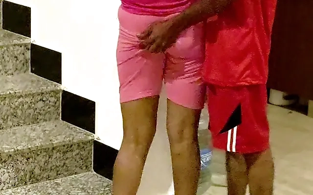 Cute Indian stepsister gets fucked before going to work